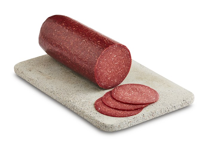 911205 3 Aalbæk Spec ØKO Oksespegepølse 2Kg