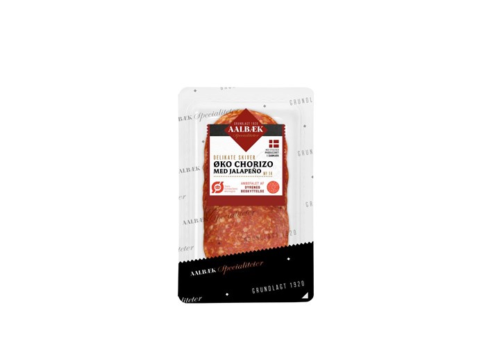 911819 Albæk ØKO Chorizo Delikate Skiver