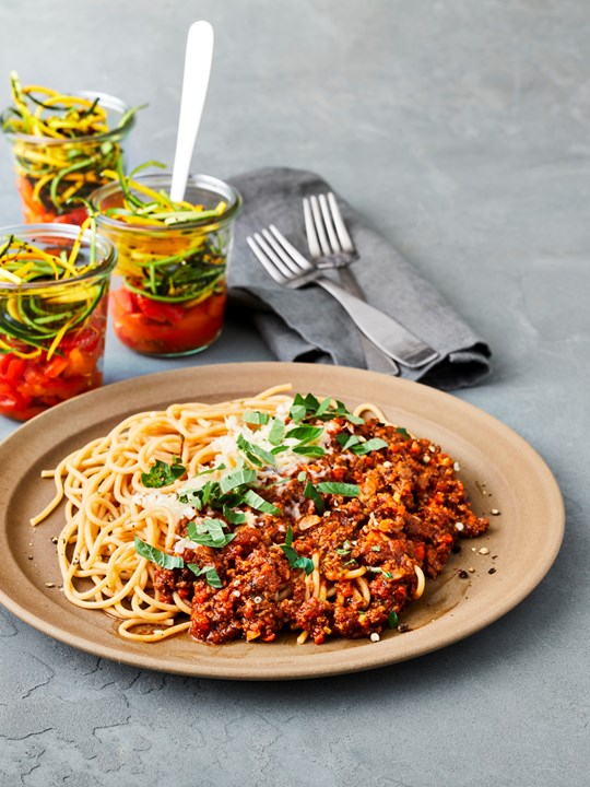 Bolognese PLUS godt med grønt
